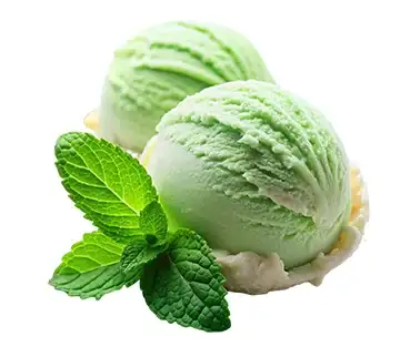 Custard apple ice cream made with real fruit at Keds Ice Cream