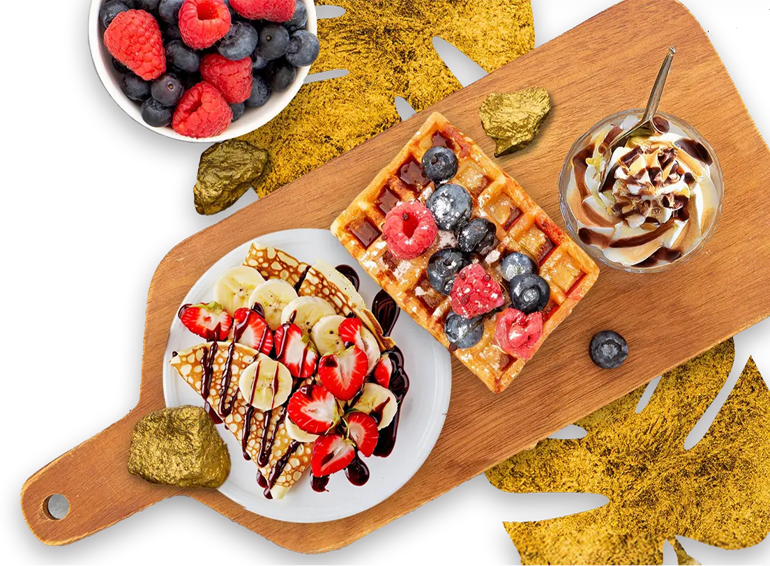 Waffles Crepes right