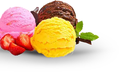 Colorful Strawberry Premium ICe Cream at Keds Ice Cream Store